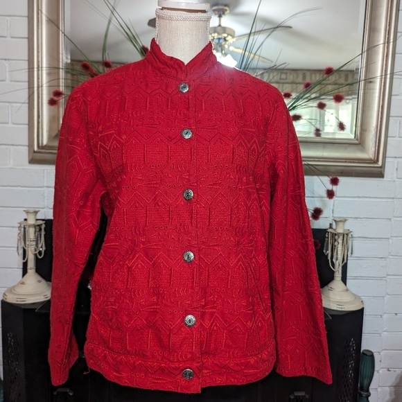 Chico Vintage Eyelet Jacket - Picture 2 of 7